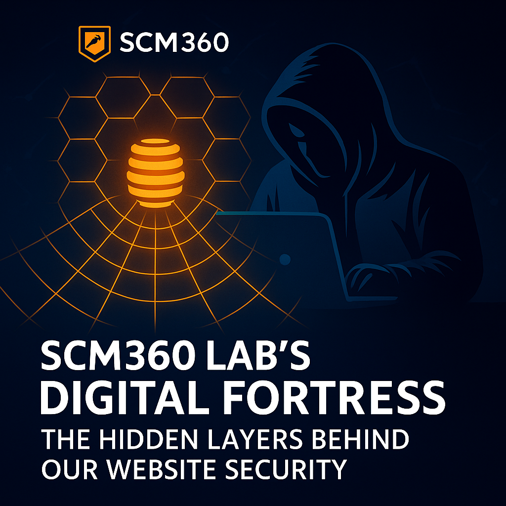 SCM360 LAB’s Digital Fortress: The Hidden Layers Behind Our Website Security
